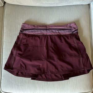 Pace rival skirt - burgundy